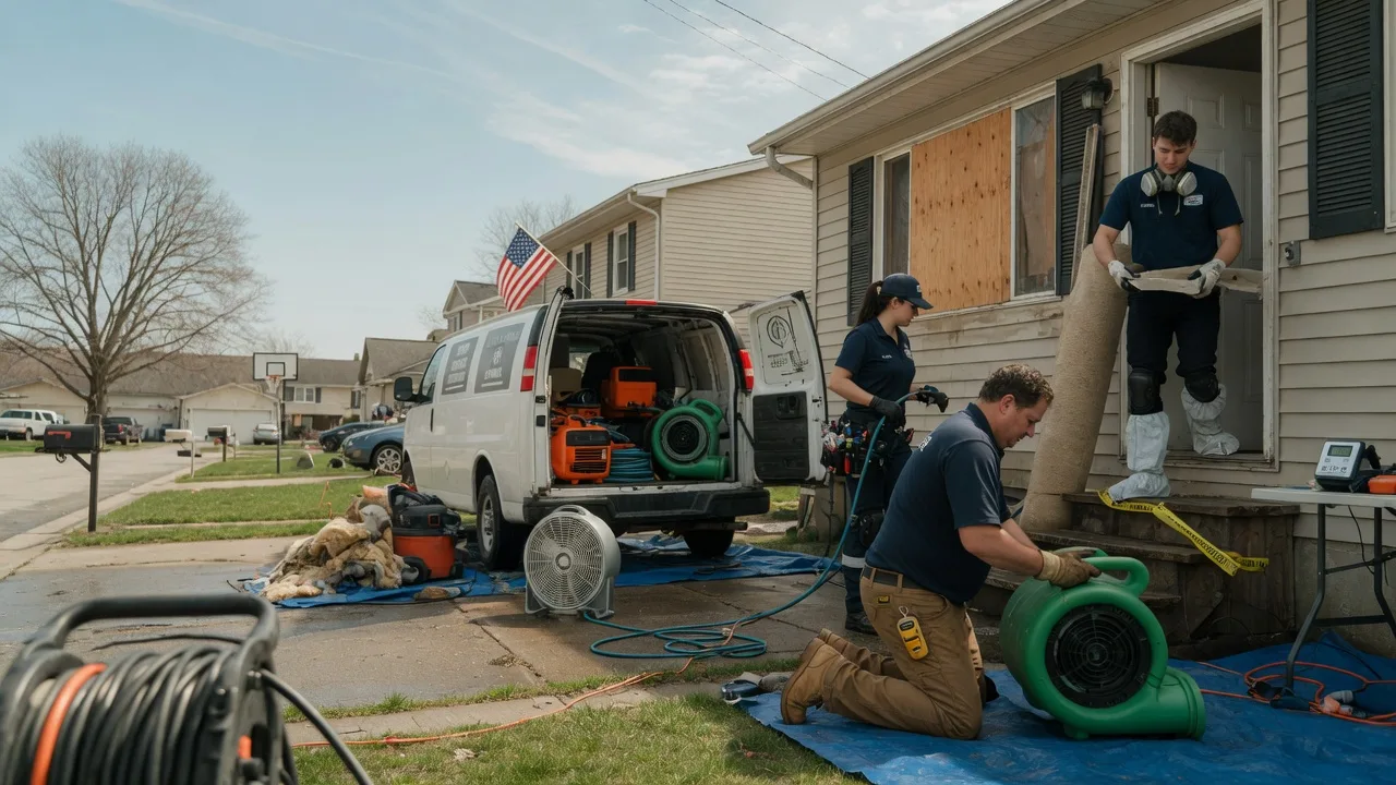 Water Damage Restoration in Cassville, PA near me